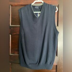 NWT Nautica Men's Merino Wool Sweater Vest